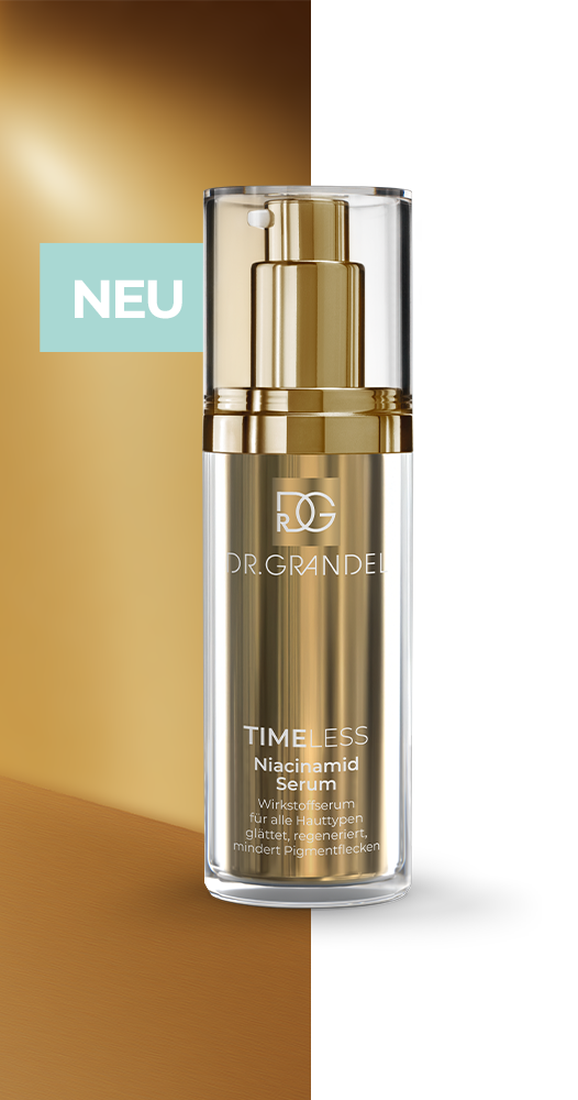 Das neue Niaciamid Serum von Timeless DR. GRANDEL