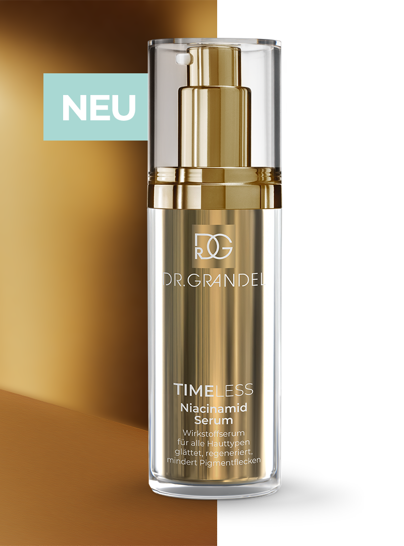 Das neue Niaciamid Serum von Timeless DR. GRANDEL
